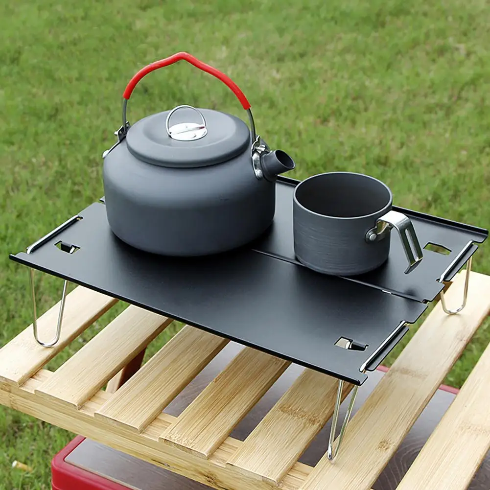 

Mini Camping Table Portable Folding Tables For Outdoor Picnic BBQ Tours Tableware Ultra-Light Folding Desk Camping Equipment
