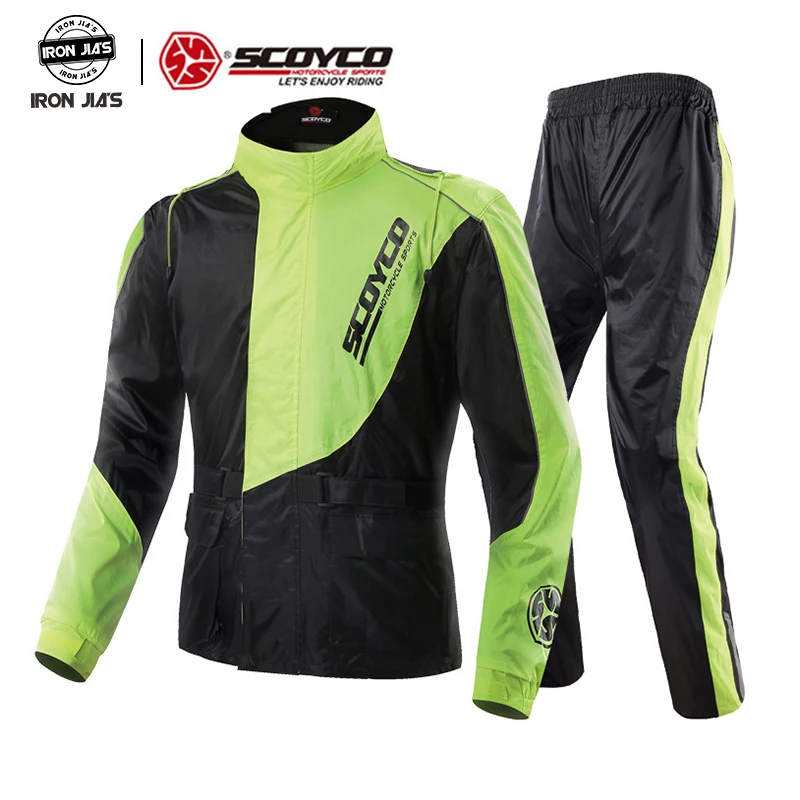 SCOYCO водонепроницаемый Riancoat костюм Светоотражающая мотоциклетная Одежда