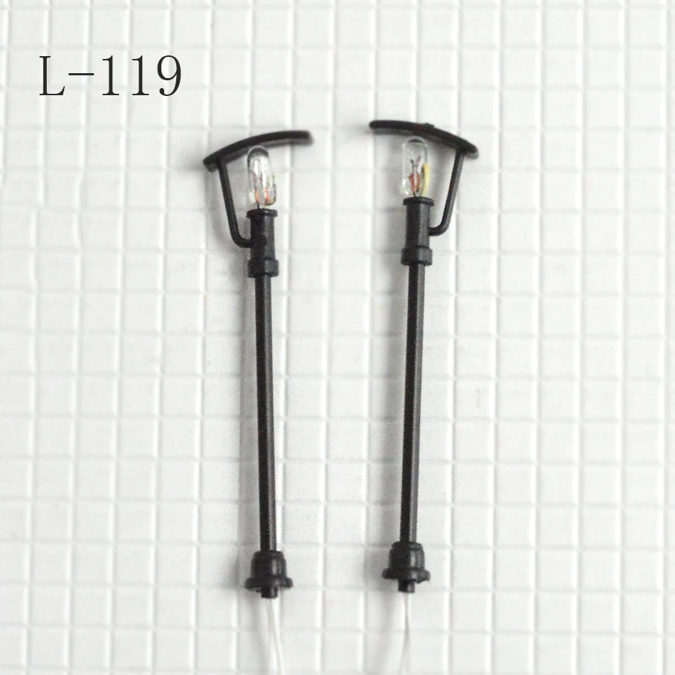 Архитектурная модель железной дороги садовый светильник масштаб 1/150 пейзаж для