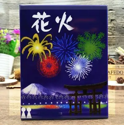 Настольная игра HANABI с картами для 2-5 игроков, легко играть в веселую игру для детей/семьи