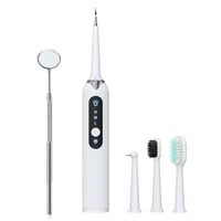 electric oral cleaning kit calculus scaler oral teeth tartar remover plaque stains cleaner oral irrigator water flosser