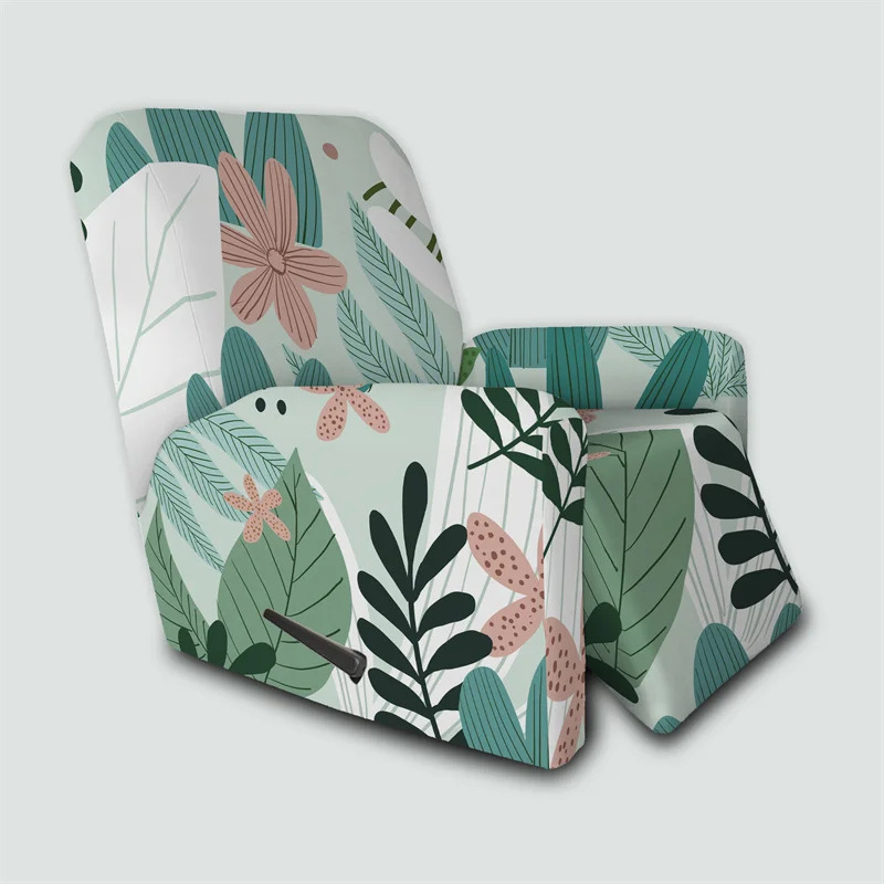 

Modern Recliner Sofa Cover Sloping Massage Chair Covers Spandex Lounge Single Seat Slipcover Living Room Couch Armchair Cover