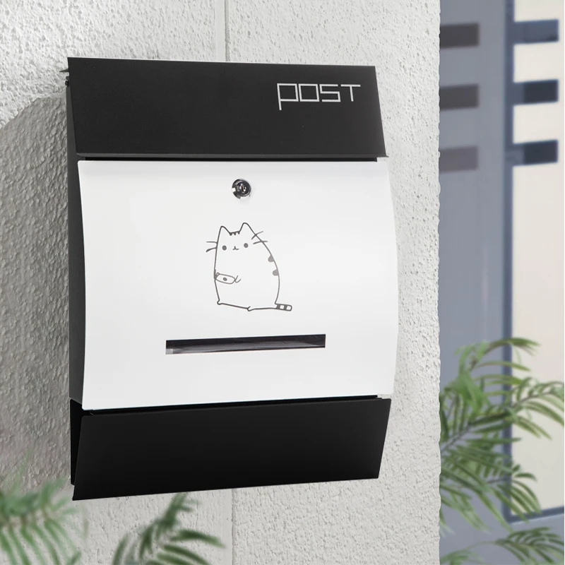 Letter box (режим конверта вилла почтовый ящик открытый дождь доказательство на Стену