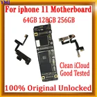 Материнская плата для iPhone 11 безс идентификатором лица разблокированная Бесплатная печатная плата iCloud обновленная логическая плата 64 Гб 128 ГБ 256 ГБ