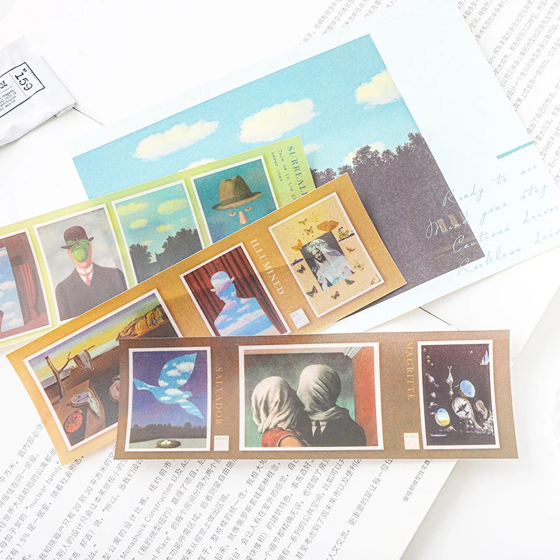 3 листа/упаковка Ретро картина Подсолнух маркер стикер планировщик дневник DIY