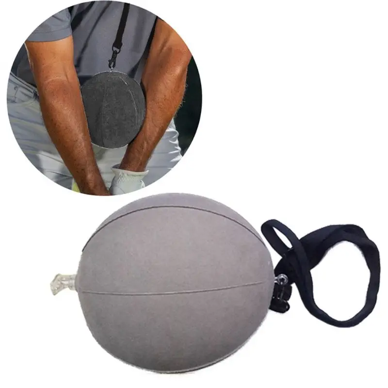 

Smart Inflatable Ball Golf Swing Training Aid Assist Improve Skills Posture Correction Wisdom Sports and Entertainment