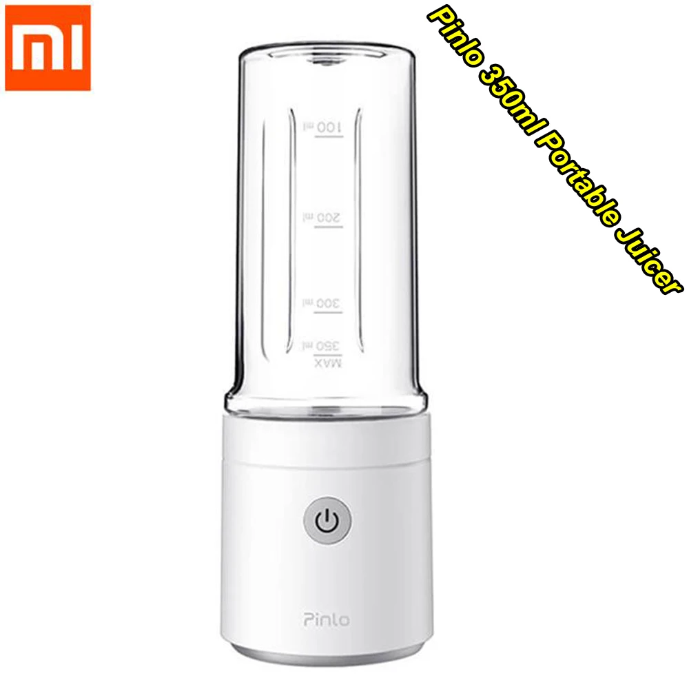 Xiaomi Pinlo 350 мл, портативная соковыжималка, соковыжималка, USB перезаряжаемая, для смузи, блендер, миксер, мини-чашка для сока, умный дом