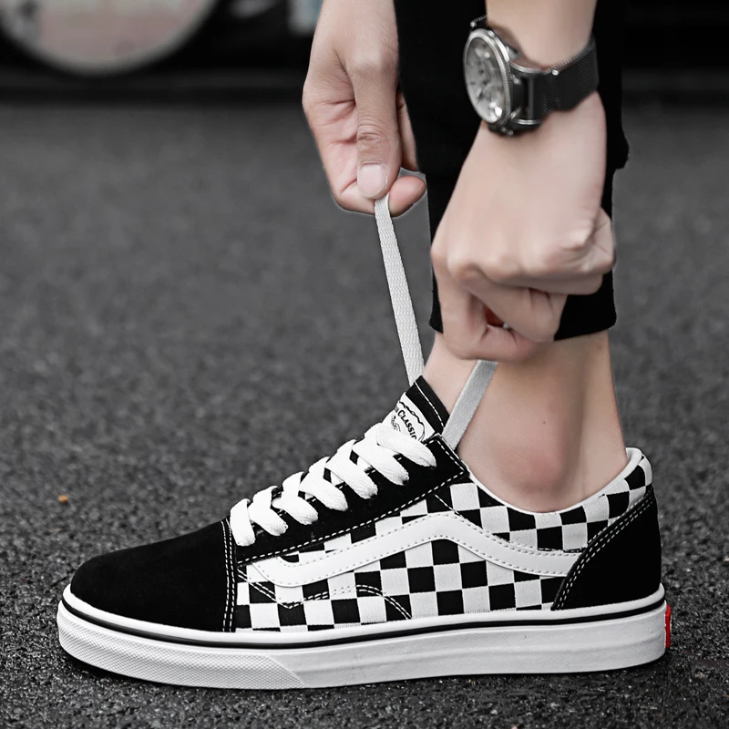 

2020 Brand Comfortable Men Shoes Casual Canvas Shoes High Shoes for Men Sneakers Popular Zapatillas Hombre Walking Trainers Men