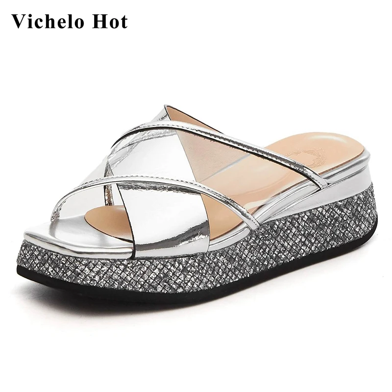 

Vichelo/Лидер продаж; Простые Стильные однотонные туфли с открытым носком на высоком каблуке; Элегантная женская повседневная одежда; Удобные ...