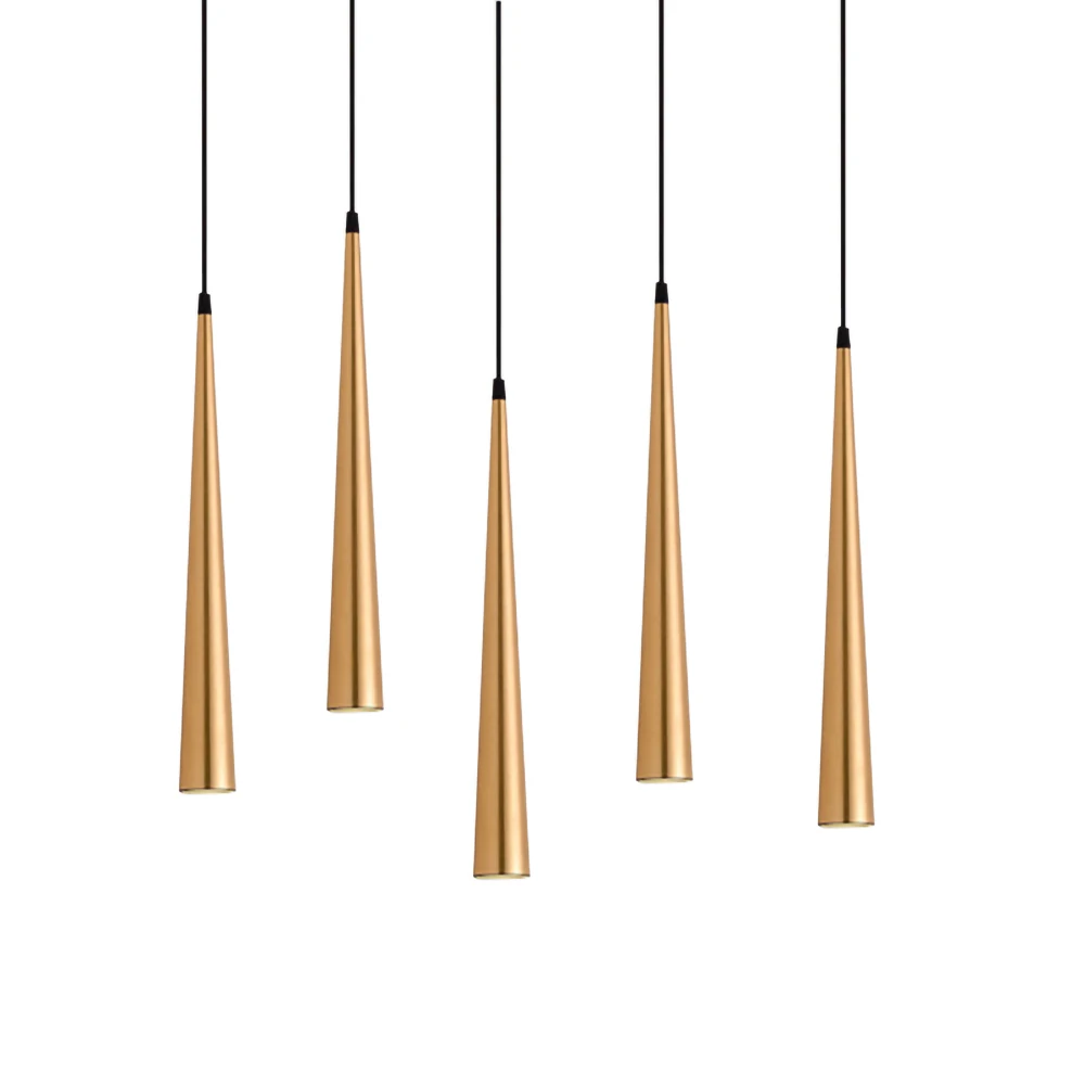 

Dimmable Modern Conical LED Chandelier Pendant Lamp 5W 7W 10W 12W 15W Home Hanging Light Dining/Living Room Bar Cafe Droplight