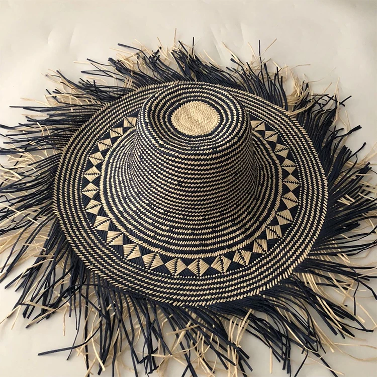 

LVTZJ Summer Fashion Floppy Straw Hats Casual Vacation Travel Wide Brimmed Sun Hats Foldable Beach Hats For Women With Big Heads