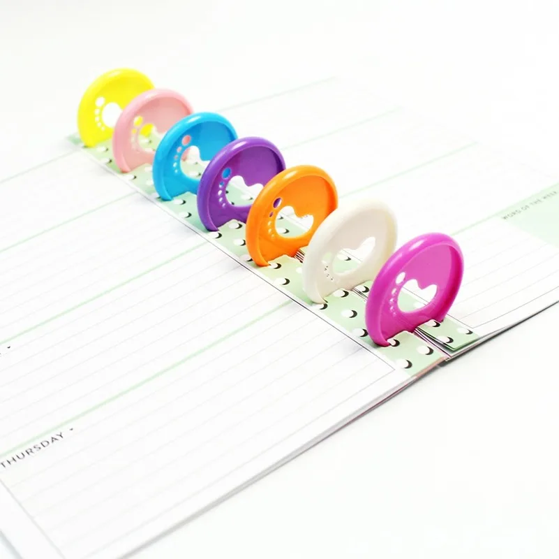 50 шт. блокнот в виде гриба с милым рисунком ног переплетная дисковая пряжка