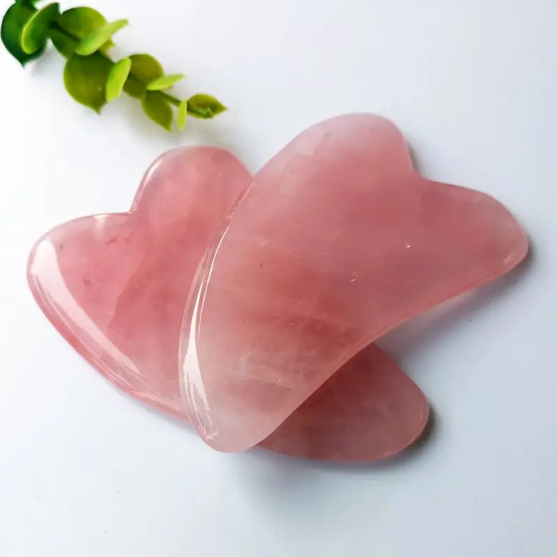 Natural hibiscus jade scraping plate powder crystal lady beauty thin face detoxification natural health gift | Украшения и