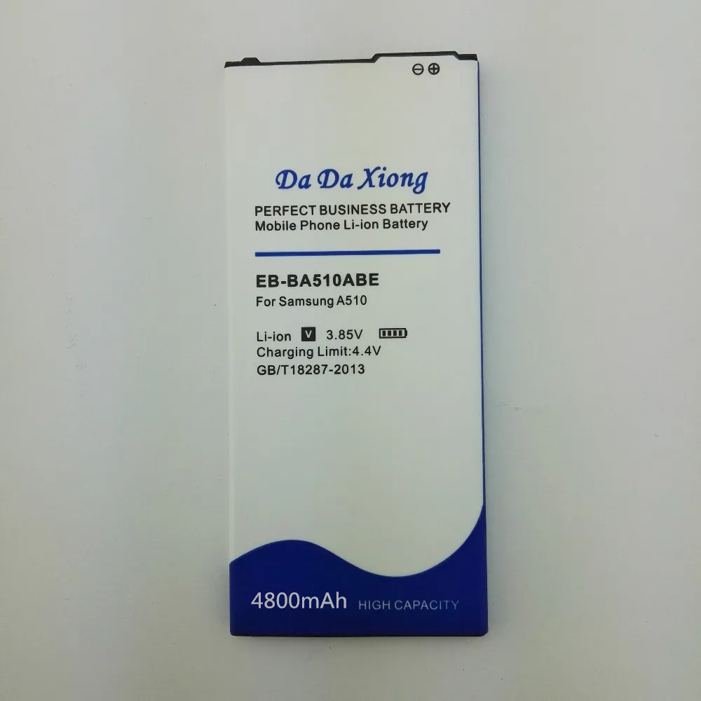 Аккумулятор большой емкости 4800 мАч для Samsung Galaxy 2016 Edition A510 EB-BA510ABE A5100 A5 A51 |