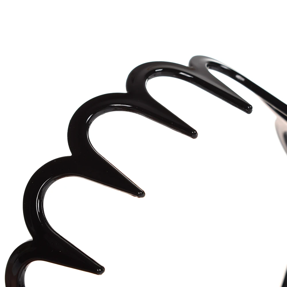 2 шт./компл. модные черный пластиковый Стиль спортивная повязка на голову