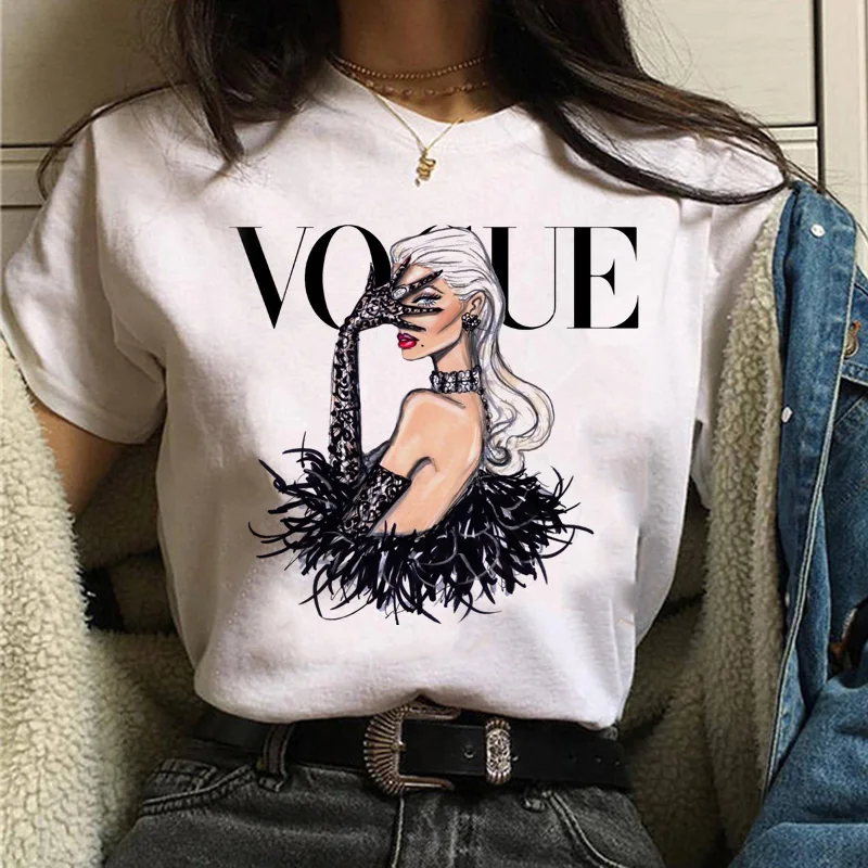 Летние повседневные женские футболки Ulzzang уличная футболка kawaii С мультяшным