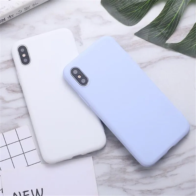 Ультра тонкий чехол для телефона iPhone 7/8 XR MAX силиконовый 7plus/8plus 5G/5S/5se защитная