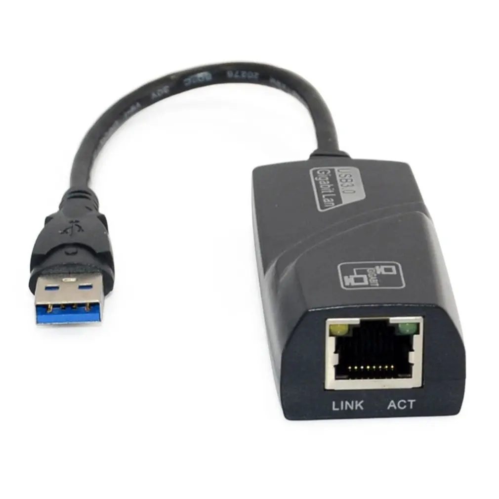 Внешний Бесплатный накопитель USB 3 0 Gigabit LAN к RJ45 NIC RTL8153 чип усовершенствованная