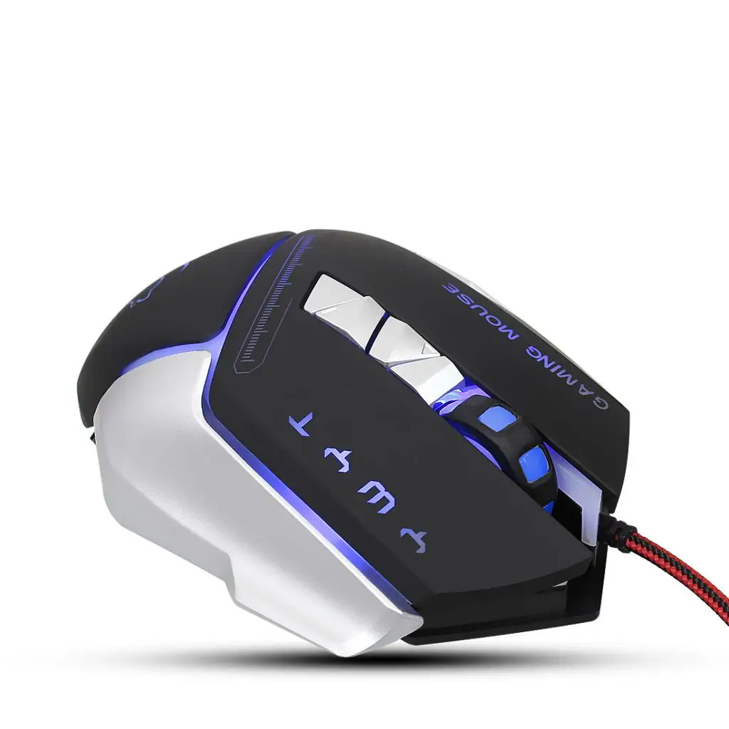 Professional 8 Buttons Wired USB Computer Gaming Mouse Mice Gamer Ergonomic Mause Cable For PC Game | Компьютеры и офис