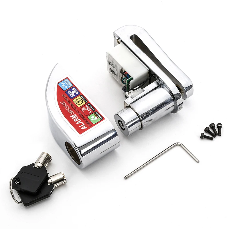 Электронный замок безопасности из нержавеющей стали для мотоцикла велосипеда