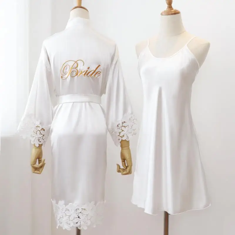 Сексуальный женский домашний халат интимное нижнее белье кружевной свадебный