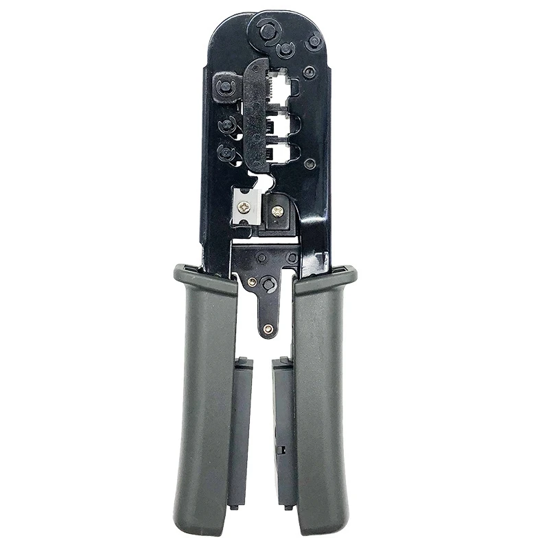 rj45 crimper network lan cable tester cutting tool for cat7 cat6 cat5 rj11 rj12 rj45 crimper metal clip free global shipping