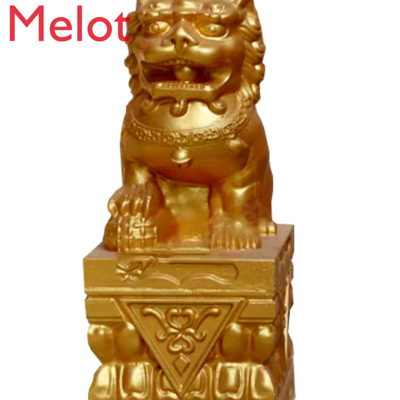Jiji-Molde de Le&oacute;n de cemento, 1,2 M de alto, estilo europeo y chino, para decoraci&oacute;n de la Villa, evita la fermentaci&oacute;n de la Casa de la ciudad-0