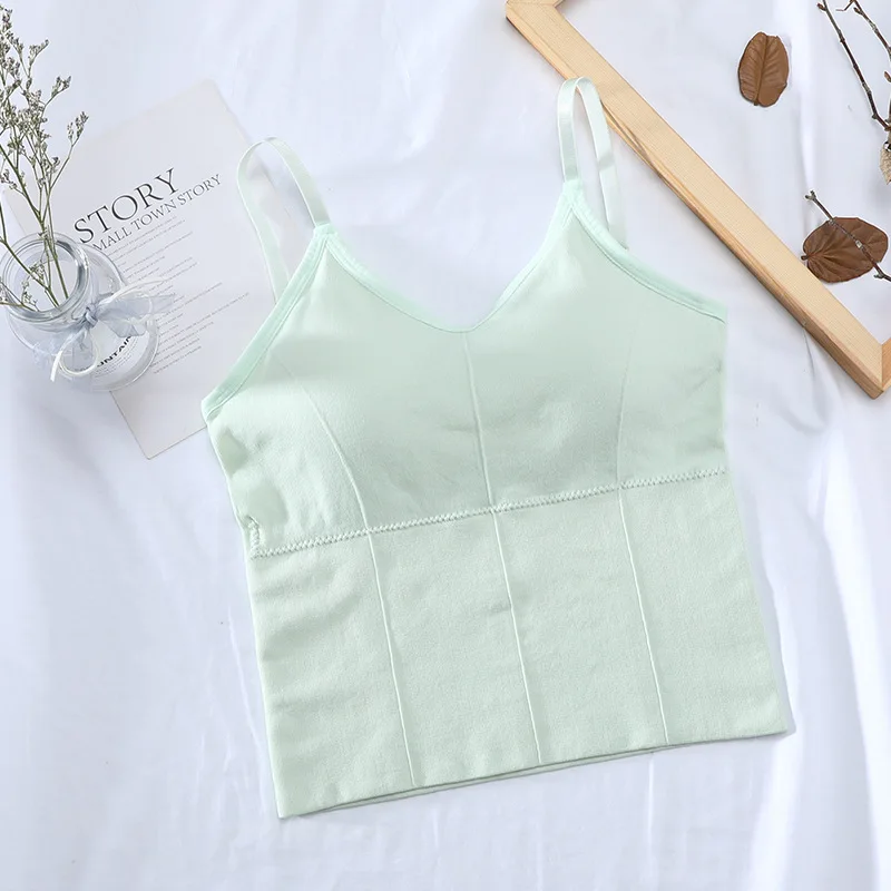 

Beautiful back big U sexy wrapped chest no steel ring sports vest women's sling tube top underwear women M316