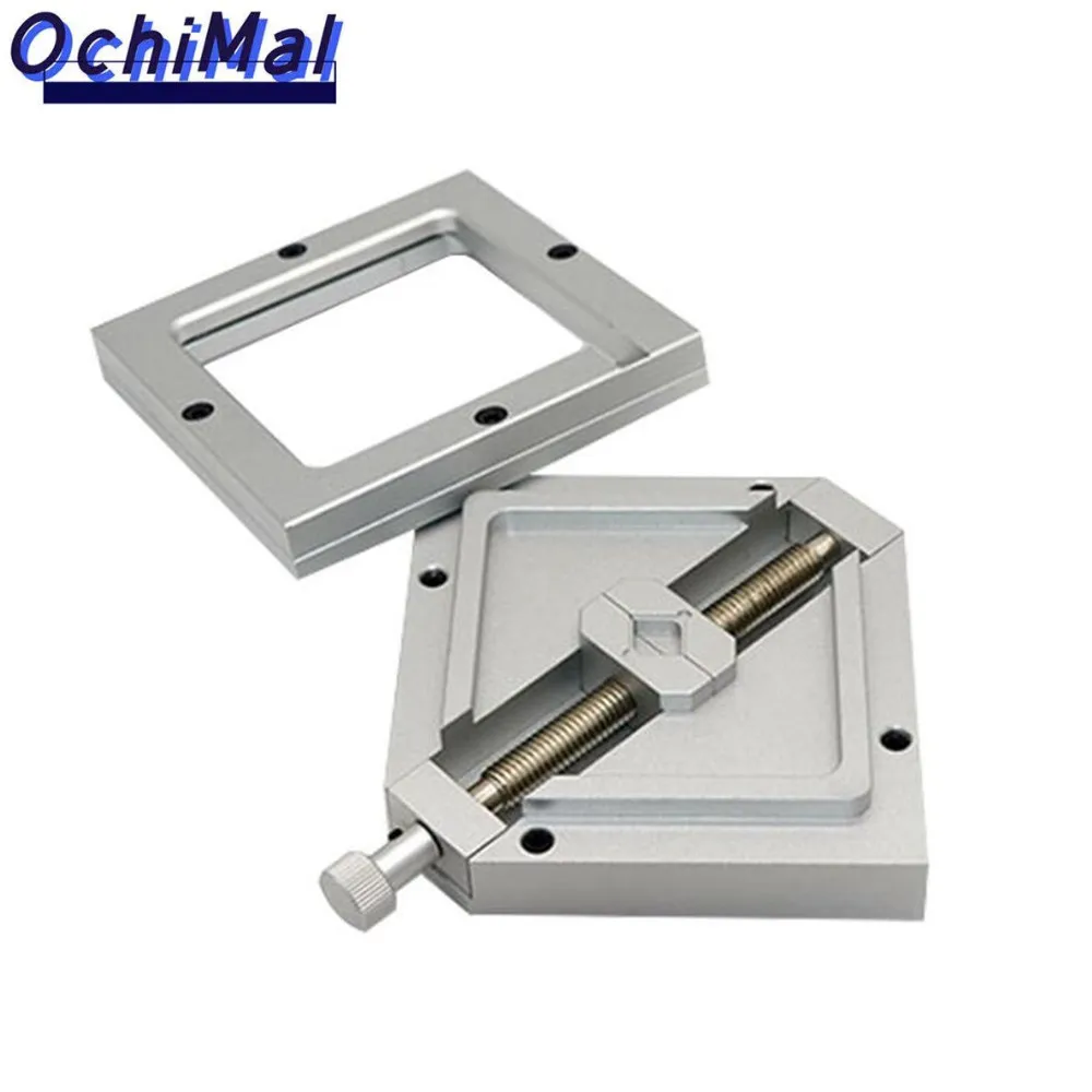 90MM Silver BGA Reballing Station Stencils Template Holder Foxture Jig For PCB Chip Soldering Rework Repair