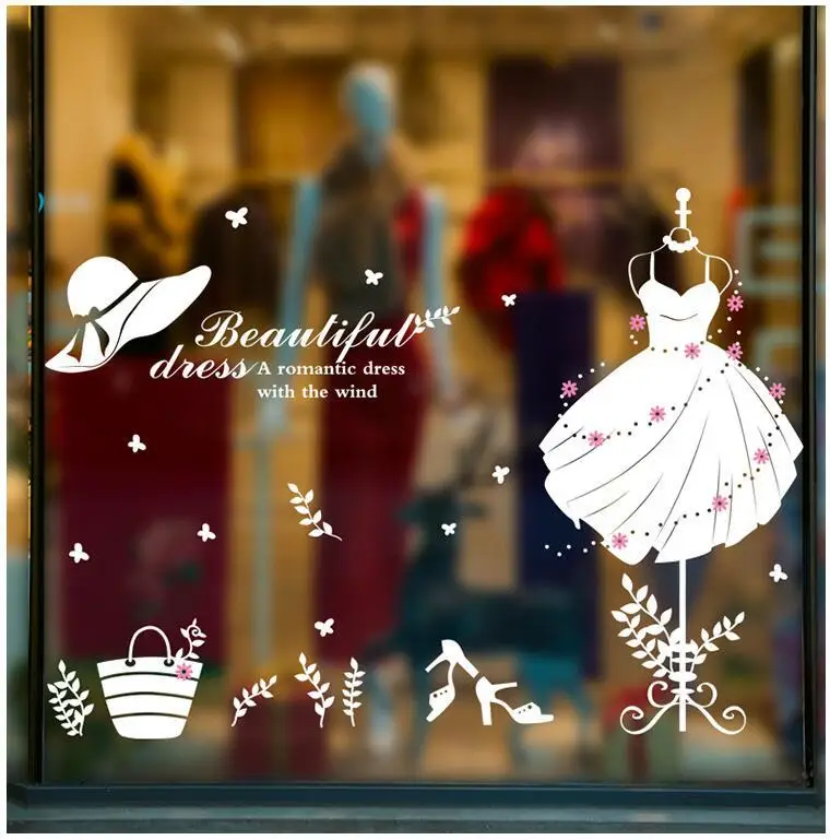 Goddess's new white removable environmental wall sticker window glass | Дом и сад