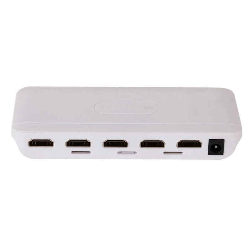 

HDMI-Compatible Splitter, One-To-Four High-Definition Video Splitter for Set-Top Boxes, Dvd Players, and Laptop