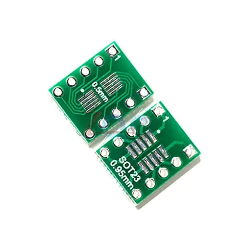 20 шт. SOT23 SOP10 MSOP10 Umax SOP23 к DIP10 Pinboard SMD для DIP адаптерной пластины 0 5 мм/0 95 мм до 2 54 Pin PCB