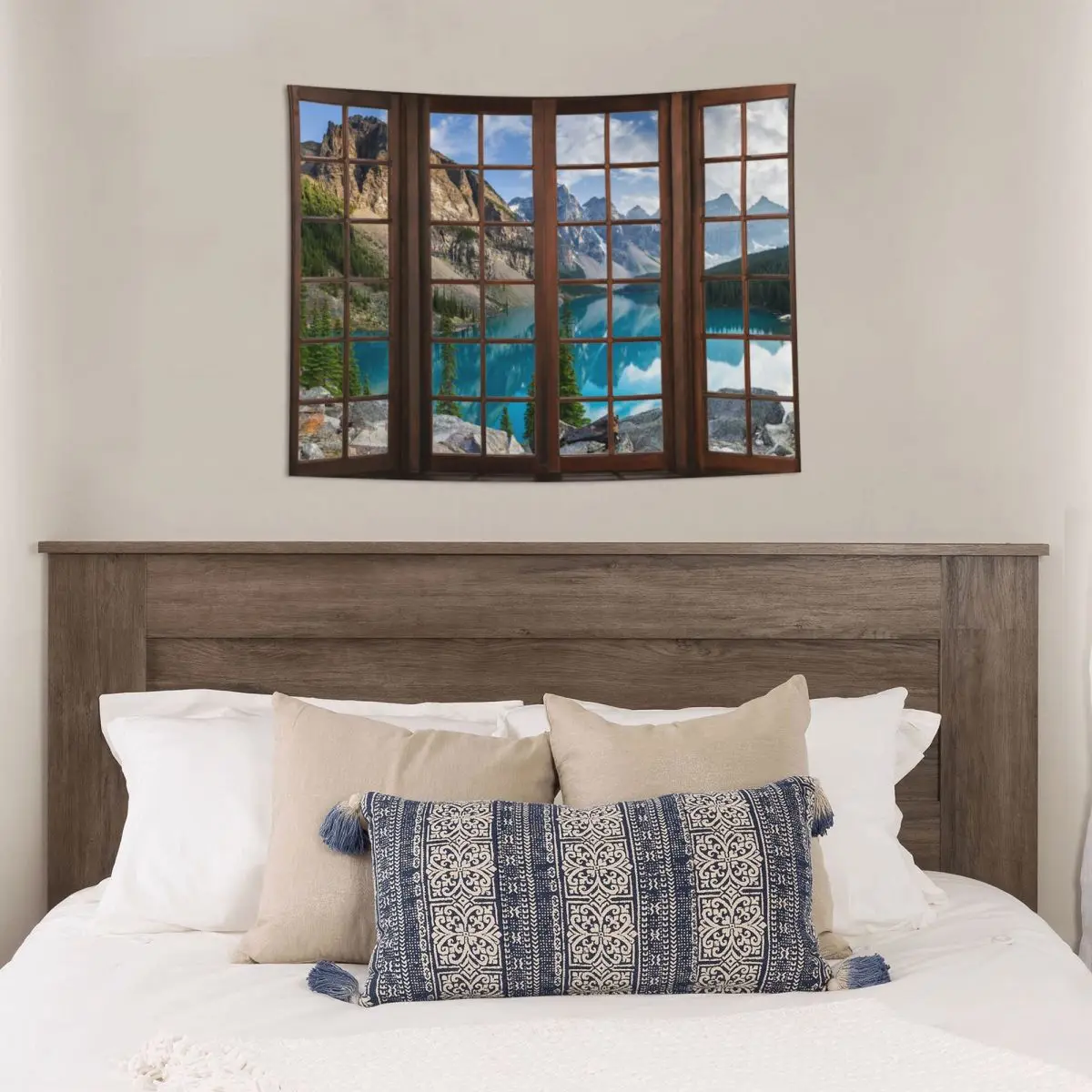 3d украшение для окна гобелен цветной полиэстеровый настенный подвесной