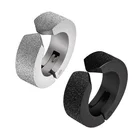 Серьги-клипсы унисекс, круглые, антиаллергенные, 1 шт.