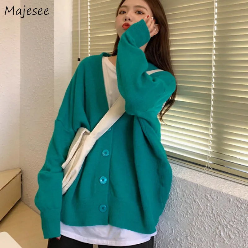 Свитера кардиганы женские платья в ретро стиле с рукавами летучая мышь и зеленый