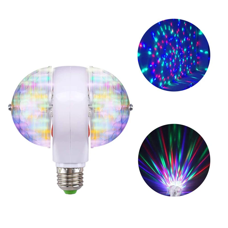 Диско-Шар Световой стробоскоп s для вечеринок 6 Вт E27 RGB многоцветный вечерние