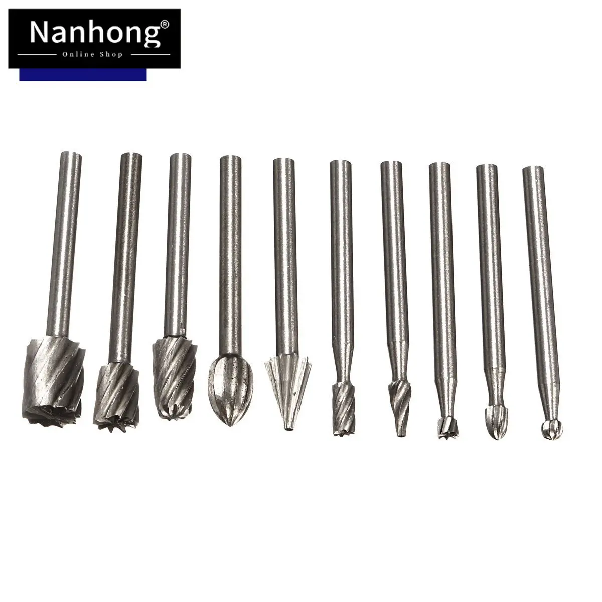 NANHONG 3 175 мм HSS Фреза маршрутизатора сверла фреза для Dremel и роторного