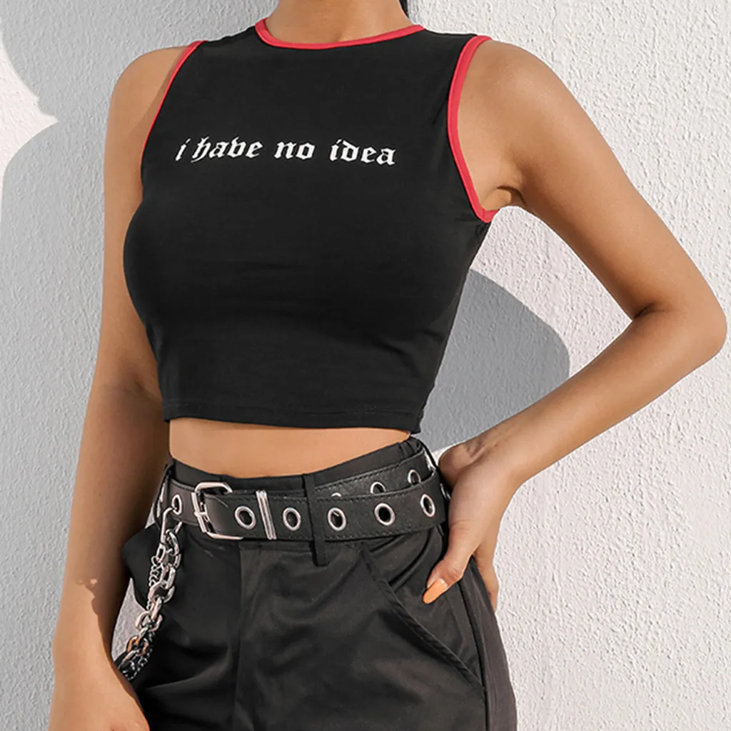 Летняя пикантная Женская майка укороченная одежда бюстгальтер топ укороченный