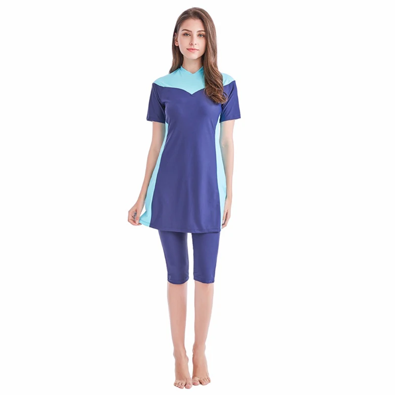 HAOFAN Мусульманский купальник размера плюс для женщин и девочек|Мусульманский