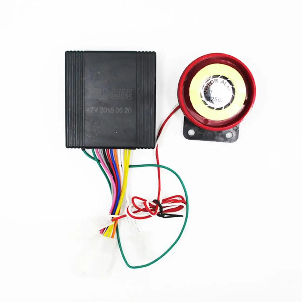 Universal Motorcycle Alarm System Scooter 12V Anti-theft Security Remote Control Key Fob | Автомобили и мотоциклы
