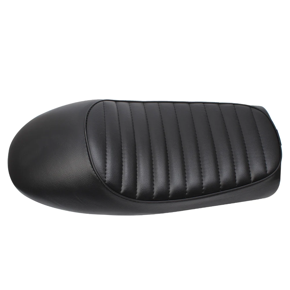 Мотоциклетное седло для Кафе Racer винтажное горба плоское в стиле ретро