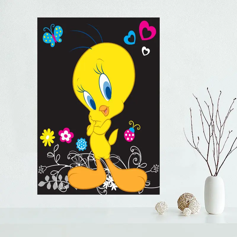Изготовленный На Заказ морском стиле с надписью Tweety красивый постер на стену для
