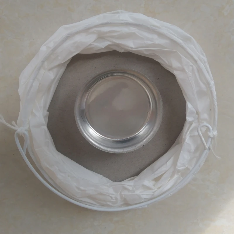 6 шт. декоративный Белый цилиндрический бумажный фонарь подвесная трубка лампа с