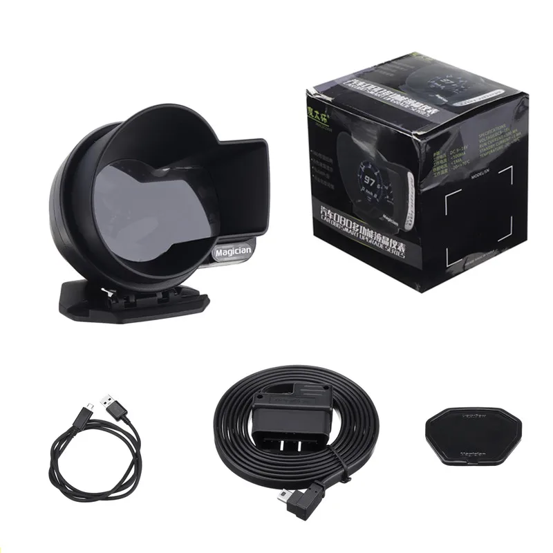 Профессиональный оригинальный дисплей Magician OBD Автомобильный цифровой
