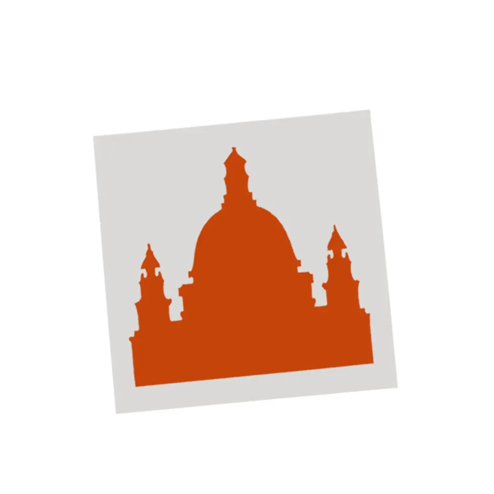 Полые ручной росписью торт спрей шаблон пластик мультфильм Рождество формы