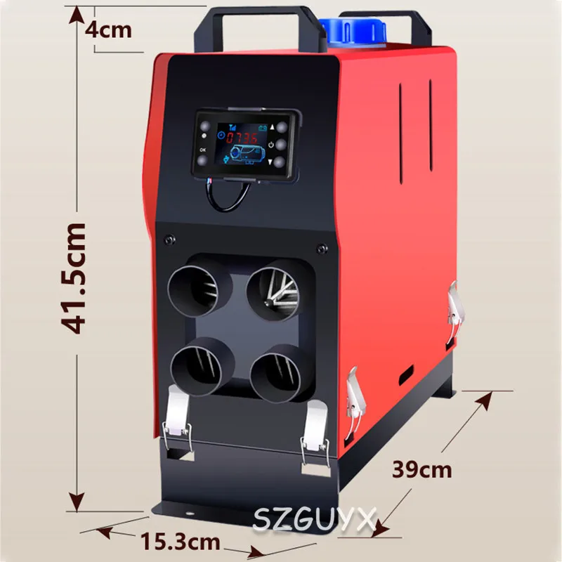 Горизонтальный дизельный Обогреватель из алюминиевого сплава парковочный