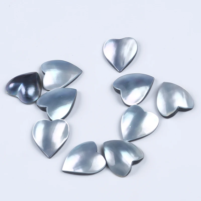 

Hot Sale Heart Shape Mother Of The Pearl Shell Beads