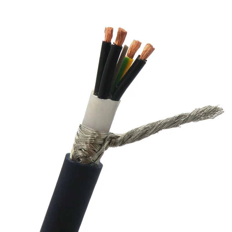 Линейный моторный кабель сверхскоростной 4 ядра 0 75 мм² 19AWG выдерживает 20