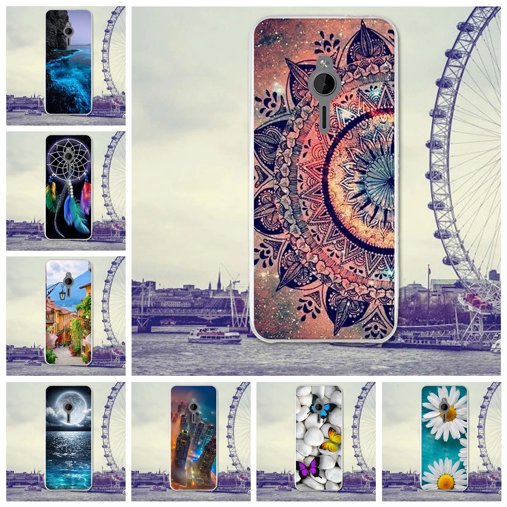 Чехол для телефона Nokia 230 чехлы мягкий силиконовый чехол мультяшный цветочный