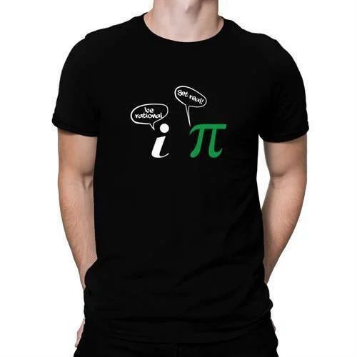 

Be rational, Get Real PI T-shirt